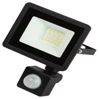 Прожектор светодиодный Эра LPR-042 6500K 20 Вт IP65 с датчиком движения черный