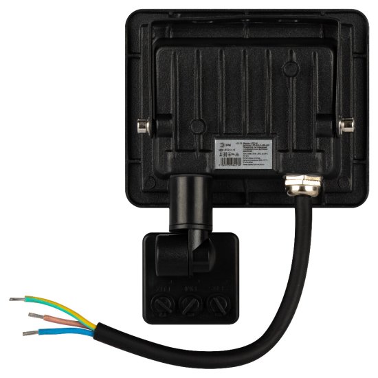 Прожектор светодиодный Эра LPR-042 6500K 20 Вт IP44 с датчиком движения черный