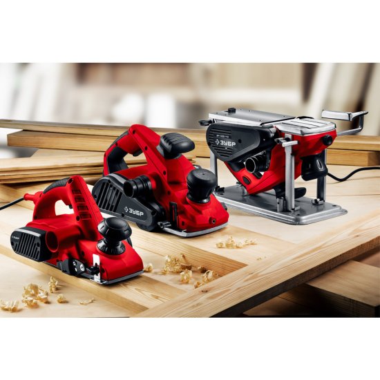 Рубанок электрический Зубр ЗР-1300-110 1300 Вт 110 мм