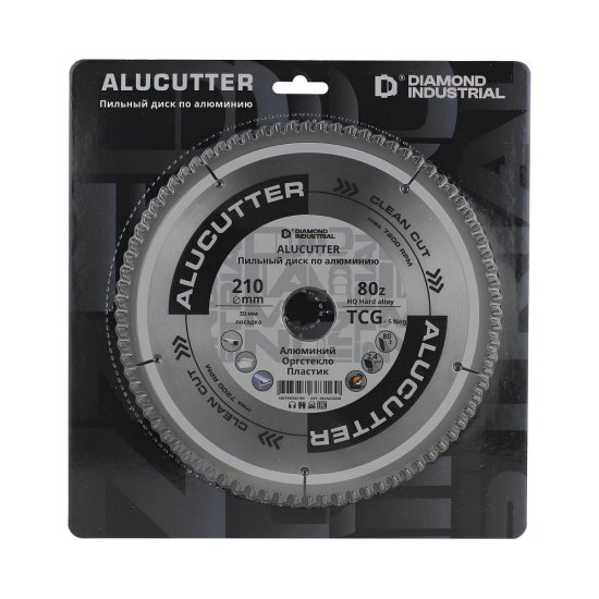 Диск пильный по алюминию, пластику Diamond Industrial AluCutter