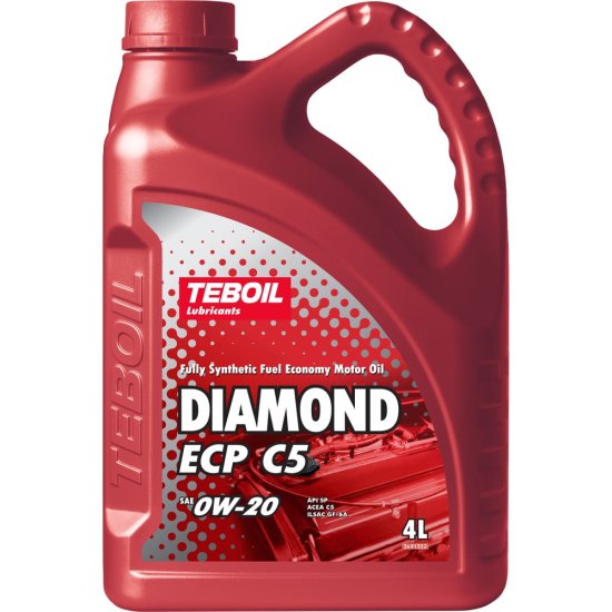 Моторное масло TEBOIL Diamond ECP C5 0W-20 TZK