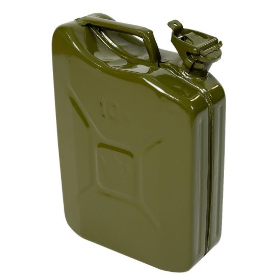 Канистра для технических жидкостей Павловская Заря 10 л металлическая зеленая