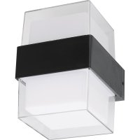 Светодиодный накладной уличный светильник Uniel Ulu-p26b-2x5w/4000k ip65 black
