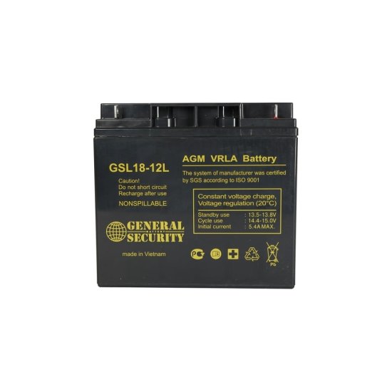 Аккумулятор для ИБП General Security GSL18-12L
