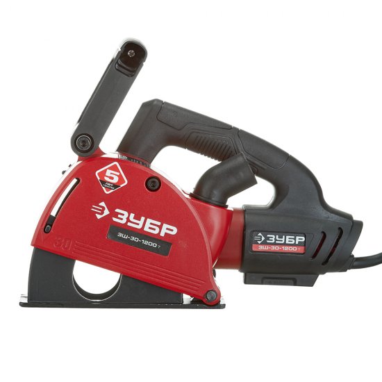 Штроборез электрический Зубр ЗШ-30-1200 Т 1200 Вт d125 мм без дисков