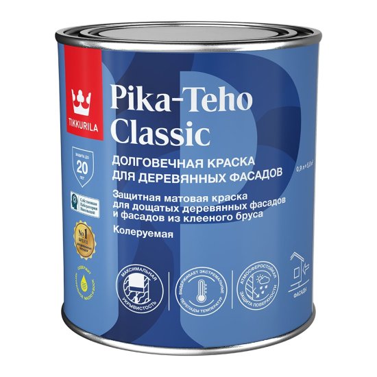 Краска для домов Tikkurila PIKA-TEHO CLASSIC A