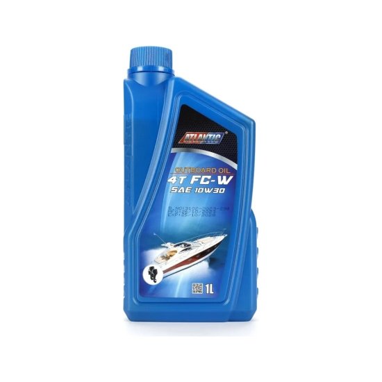 Синтетическое масло Atlantic 4T Outboard Oil SAE 10W30 FC-W