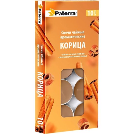 Свечи чайные PATERRA 401-290