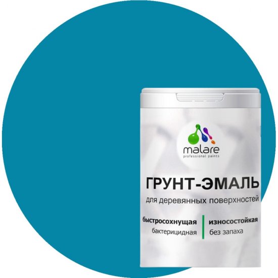 Матовая грунт-эмаль для деревянных поверхностей MALARE 2036752344459