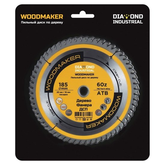 Диск пильный по дереву Diamond Industrial Woodmaker