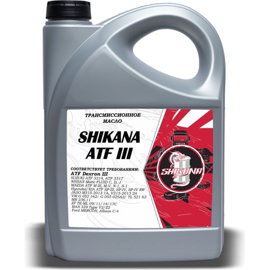 Трансмиссионное масло SHIKANA tn atf dexron-iii