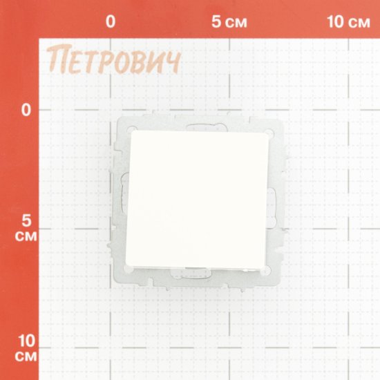 Вывод кабеля IEK Brite МВ10-БрБ встраиваемый белый (BR-VK10-0-K01)