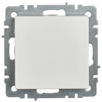 Выключатель IEK Brite ВС10-1-6-БрБ одноклавишный встраиваемый белый проходной (BR-V12-0-10-K01)
