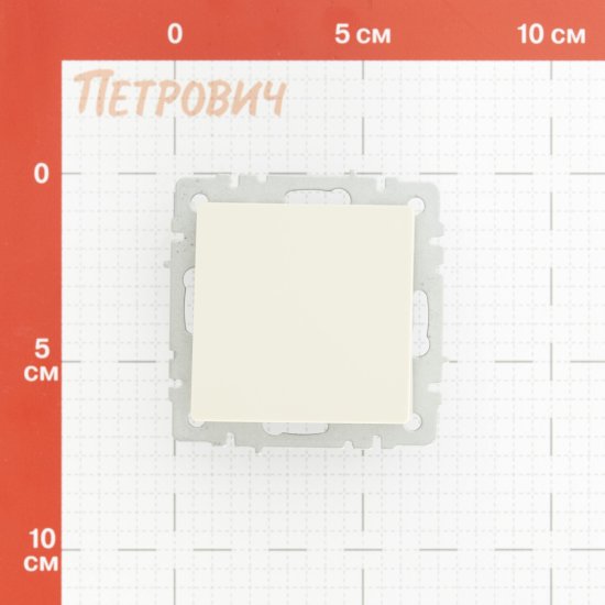 Вывод кабеля IEK Brite МВ10-БрКр встраиваемый бежевый (BR-VK10-0-K10)