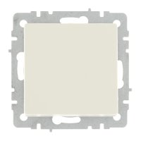 Выключатель IEK Brite ВС10-1-6-БрКр одноклавишный встраиваемый бежевый проходной (BR-V12-0-10-K10)