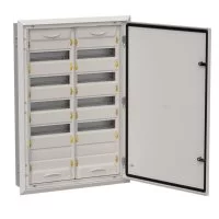 Щит распределительный встраиваемый IEK Titan 5 ЩРВ-120 металлический IP31 880х625х130 мм 120 модулей