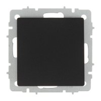 Вывод кабеля IEK Brite МВ10-БрЧ встраиваемый черный (BR-VK10-0-K02)