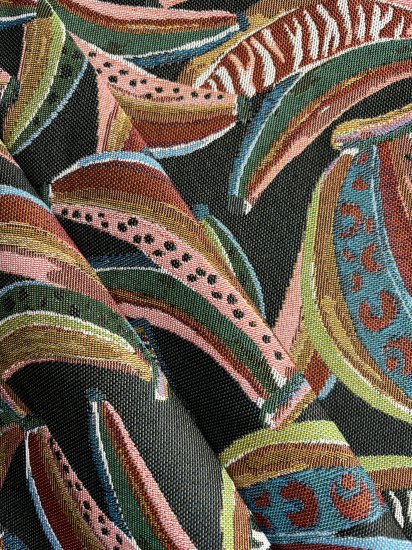 Ткань 1 м/п Бананы гобелен 150 см цвет коричневый