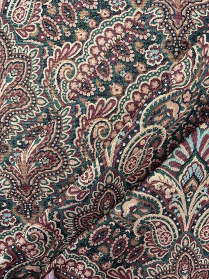 Ткань на отрез Султан 1 м/п 150 см цвет золотистый