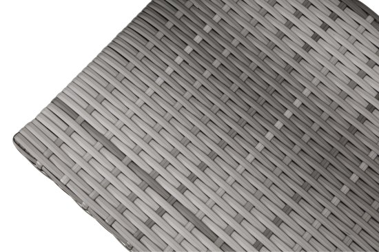 Стол складной Zena 60x74 см искусственный ротанг серый
