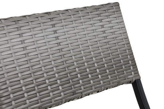 Стул складной Zena 46x102x13 см пластик серый