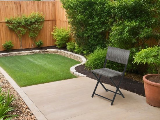 Стул складной Zena 46x102x13 см пластик серый