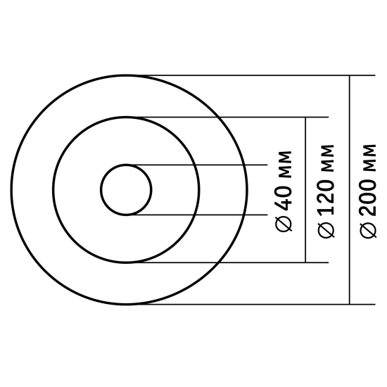 Закладная под люстру для натяжного потолка усиленная