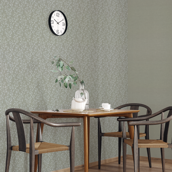 Обои флизелиновые KREAFORTA Tarusa зеленые 1.06 м KF72441-71