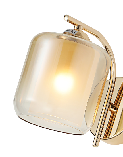 Светильник бра настенный Schaffner Astra 4420 цвет золотой