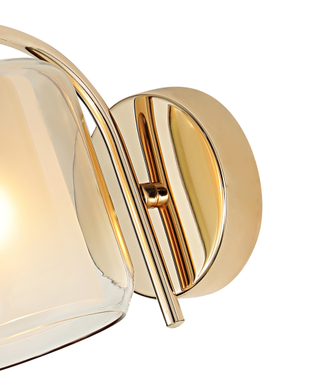 Светильник бра настенный Schaffner Astra 4420 цвет золотой