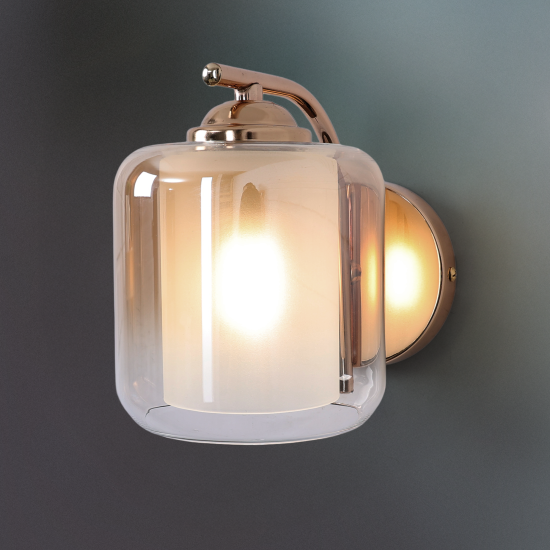 Светильник бра настенный Schaffner Astra 4420 цвет золотой