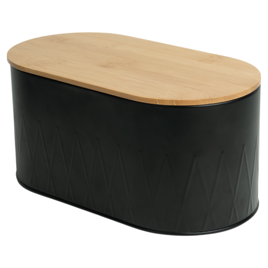 Хлебница Vidage VK2309Bl 15x17.6x33.5 см бамбук цвет черный