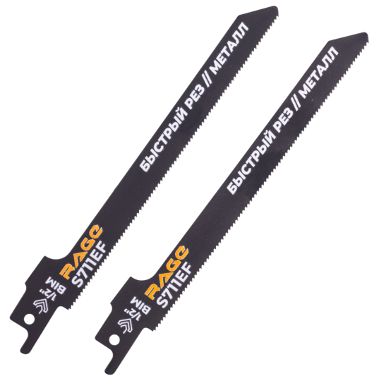 Полотно для сабельной пилы по металлу Rage S711EF 150 мм 2 шт.