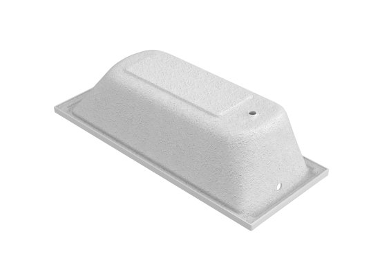 Ванна Cersanit Lara акриловая с каркасом 170x70 см цвет белый