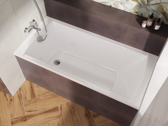 Ванна Cersanit Lara акриловая с каркасом 170x70 см цвет белый