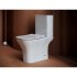 Унитаз-компакт Ceramicanova Alfa Rimless безободковый с универсальным выпуском с сиденьем дюропласт микролифт белый (CN9002)