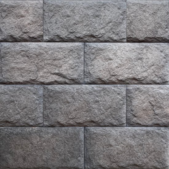 Искусственный камень Atlas Stone Цитадель серо-коричневый (10 шт.=0,8 кв.м)
