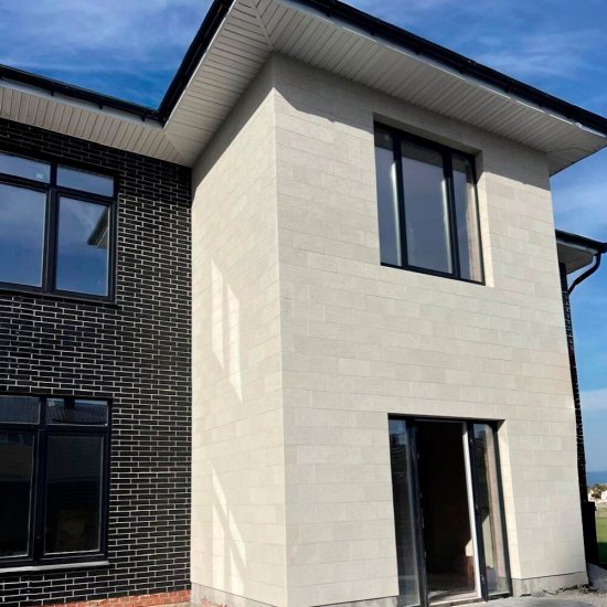 Искусственный камень Atlas Stone Бастион светло-бежевый (16 шт.=1,28 кв.м)