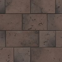 Искусственный камень Atlas Stone Травертин темно-коричневый (17 шт.=1 кв.м)