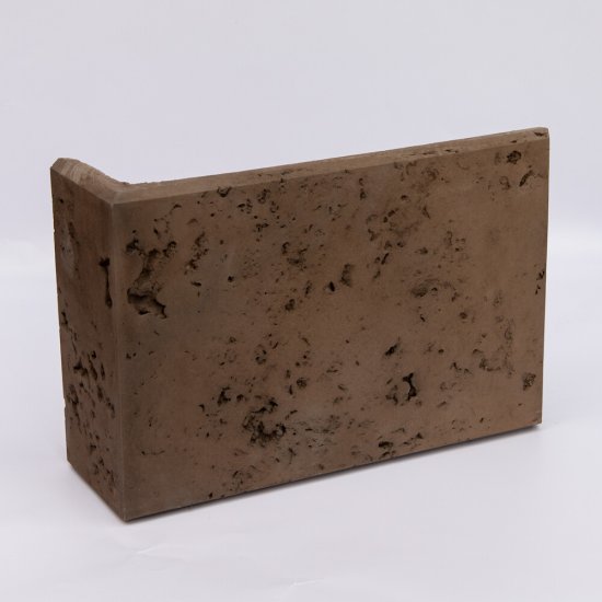 Искусственный камень Atlas Stone Травертин темно-коричневый (17 шт.=1 кв.м)