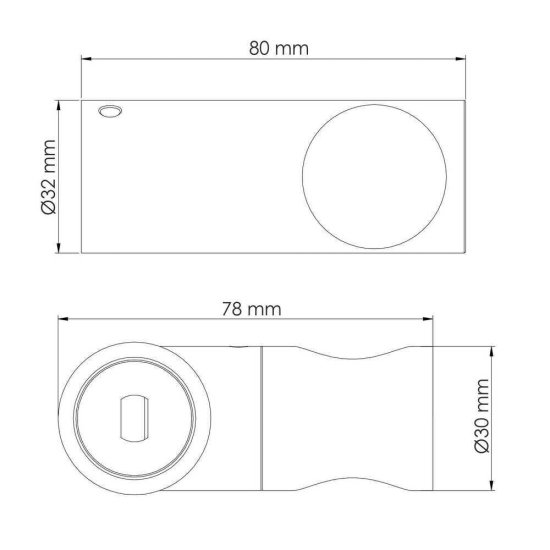 Держатель для лейки WasserKraft c регулировкой наклона пластик черный (A320)