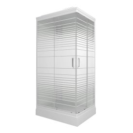 Душевая кабина Triton Квадро 120х80х228 см стекло прозрачное 4 мм с низким поддоном прямоугольник