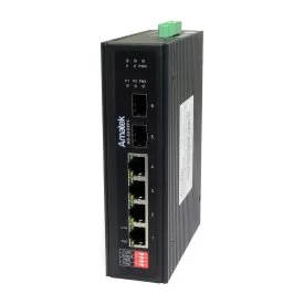 Шестипортовый гигабитный промышленный коммутатор Amatek AN-SXG6P4