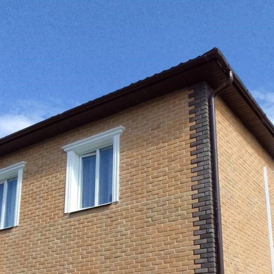 Искусственный камень Клинкер Стоун Старорусский кирпич желтый пустыня сахара (48 шт.=1 кв.м)