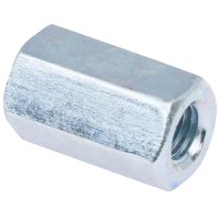Гайка переходная М12 DIN 6334 сталь оцинкованная 2 шт.