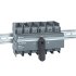 Выключатель-разъединитель EKF TwinBlock 3P 80А 400-690 В на DIN-рейку (tb-s-80-3p-rev)