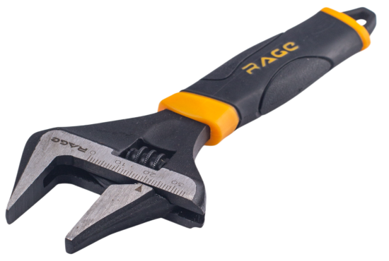 Ключ разводной Rage захват до 34 мм длина 150 мм