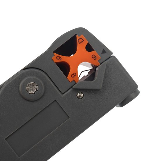 Инструмент электротехнический Rexant для зачистки коаксиального кабеля RG-58, RG-59, RG