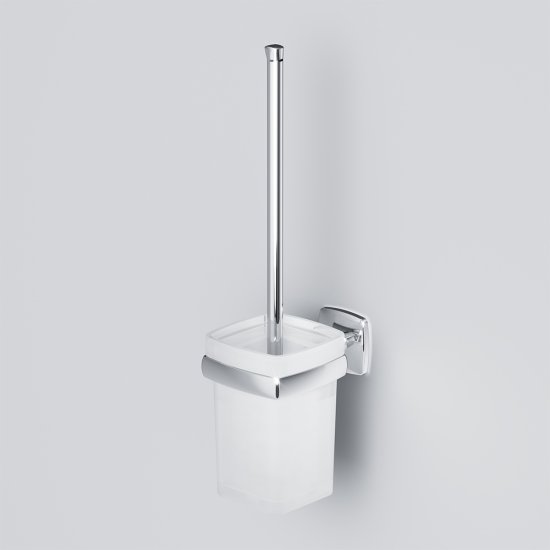 Ершик для унитаза AM.PM Gem подвесной стекло/металл хром (A9033400)