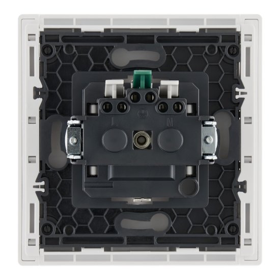 Розетка IEK Forte&Piano FP214 встраиваемая белая (FP-R11-16-1-K01)
